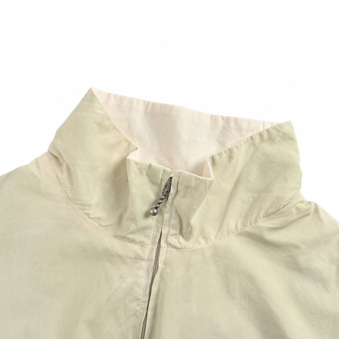 Acne Studios 1996做旧字母印花拉链夹克 外套 长袖 白色 黑色 B5 B90863-DC6