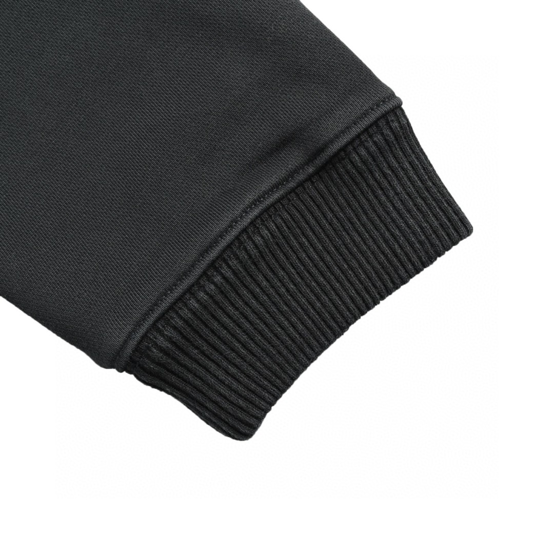 Acne Studios 字母徽标印花圆领卫衣 T恤 长袖 白色 黑色 A5 CI0169-900