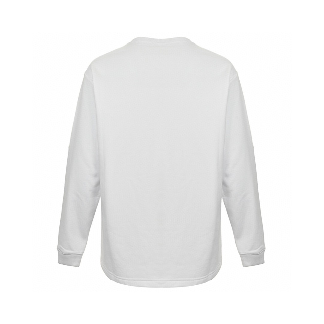 Acne Studios 字母徽标印花圆领卫衣 T恤 长袖 白色 黑色 A5 CI0169-900