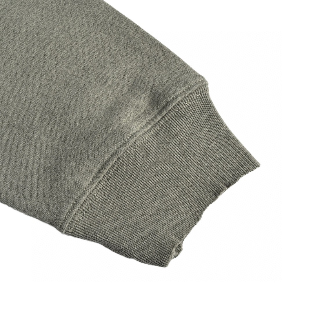 Acne Studios 做旧印花破洞圆领卫衣 外套 长袖 灰绿色 黑灰色 B0 CI0179-BCA