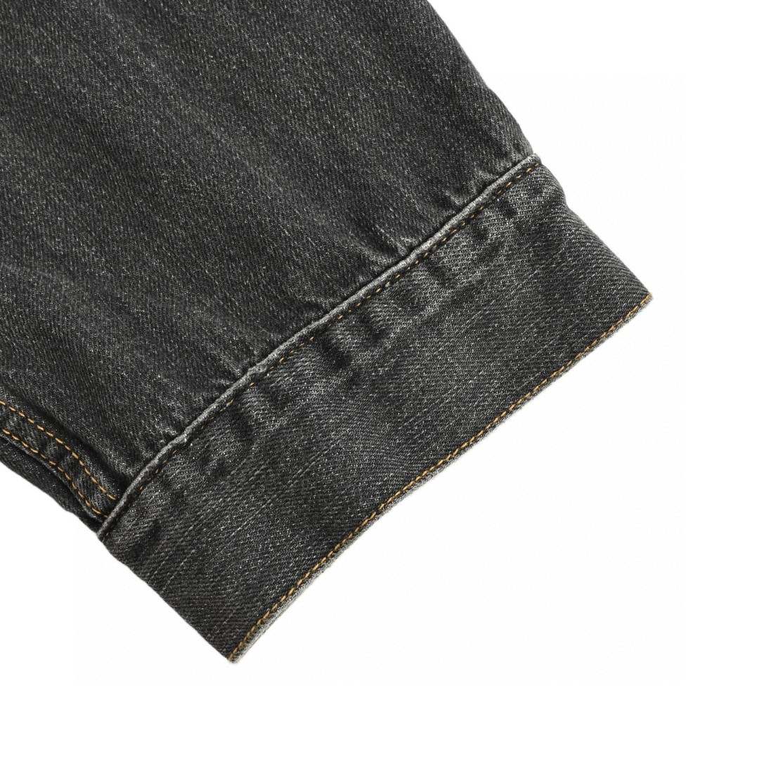 Acne Studios 水洗泼墨牛仔外套 夹克 长袖 灰色 C0 C90190-900