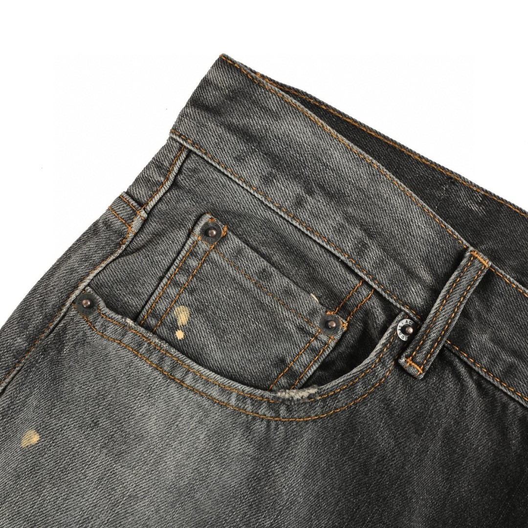 Acne Studios 泼墨牛仔裤 长裤 裤子 黑色 B5 B00393-900