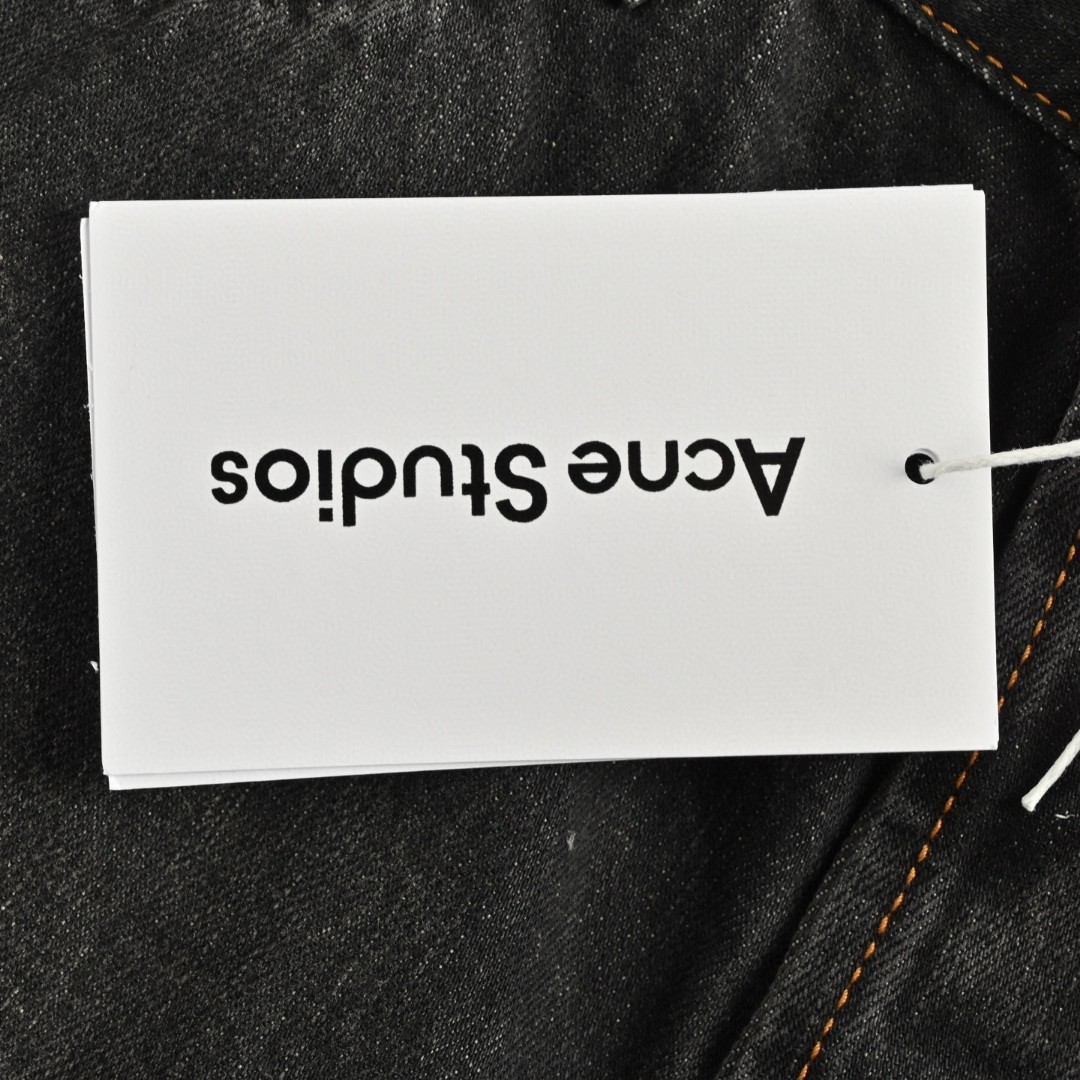 Acne Studios 泼墨牛仔裤 长裤 裤子 黑色 B5 B00396-900
