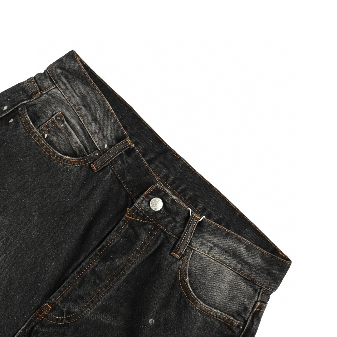 Acne Studios 泼墨牛仔裤 长裤 裤子 黑色 B5 B00396-900