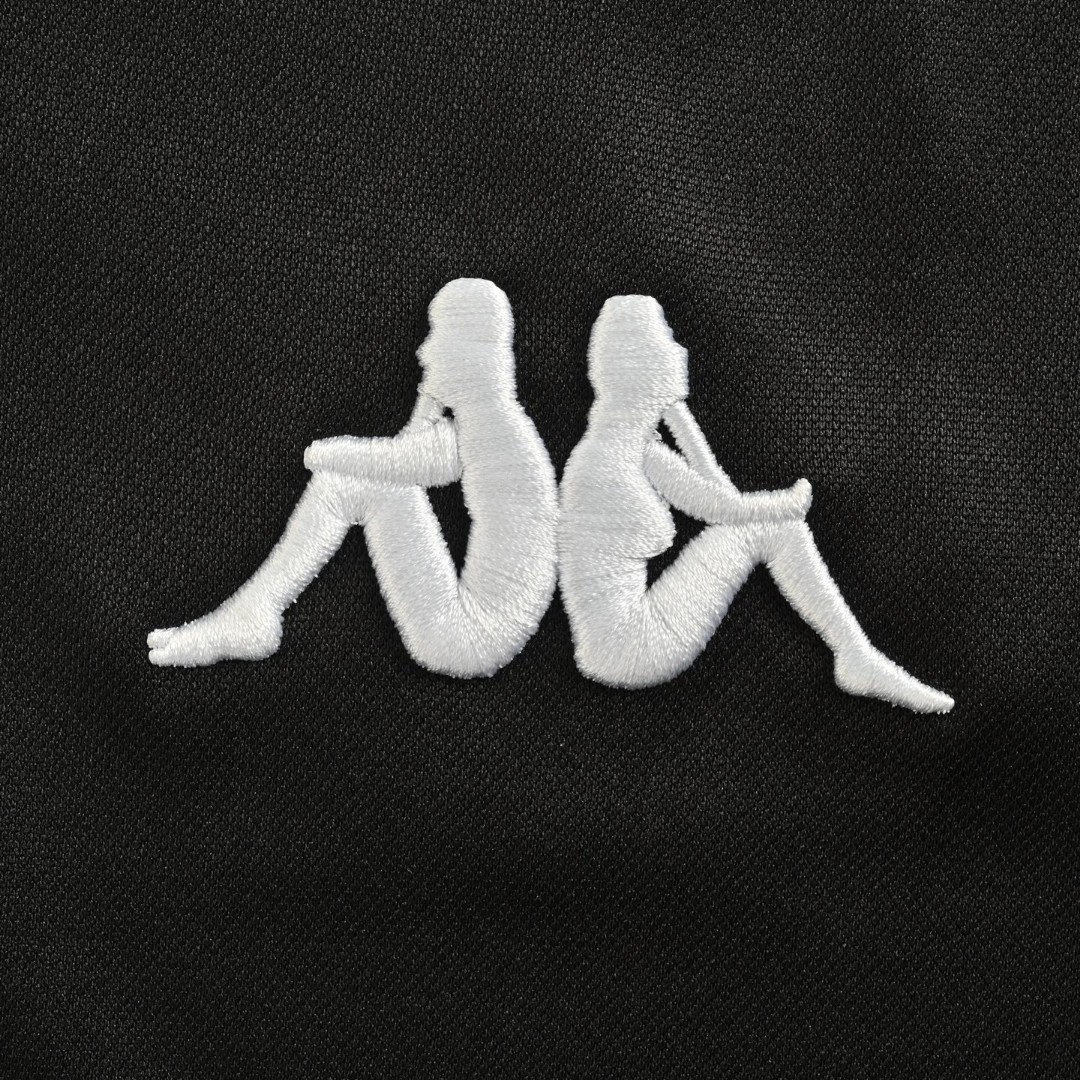 Acne Studios Kappa 联名 徽标拉链运动夹克 外套 长袖 黑色 B5 CI0196-900