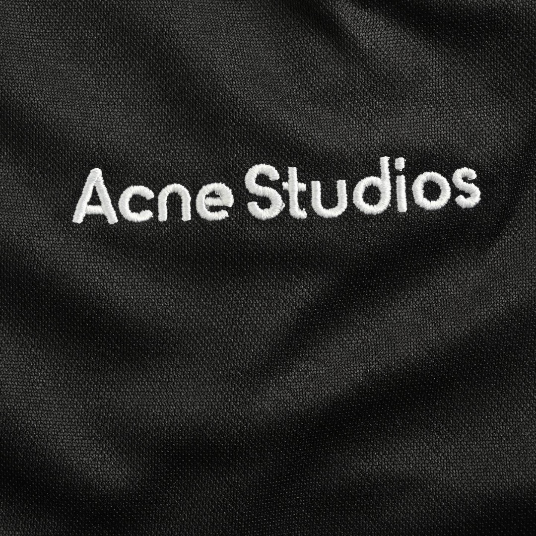 Acne Studios Kappa 联名 徽标长裤 休闲裤 运动裤 裤子 黑色 B0 CK0123-900