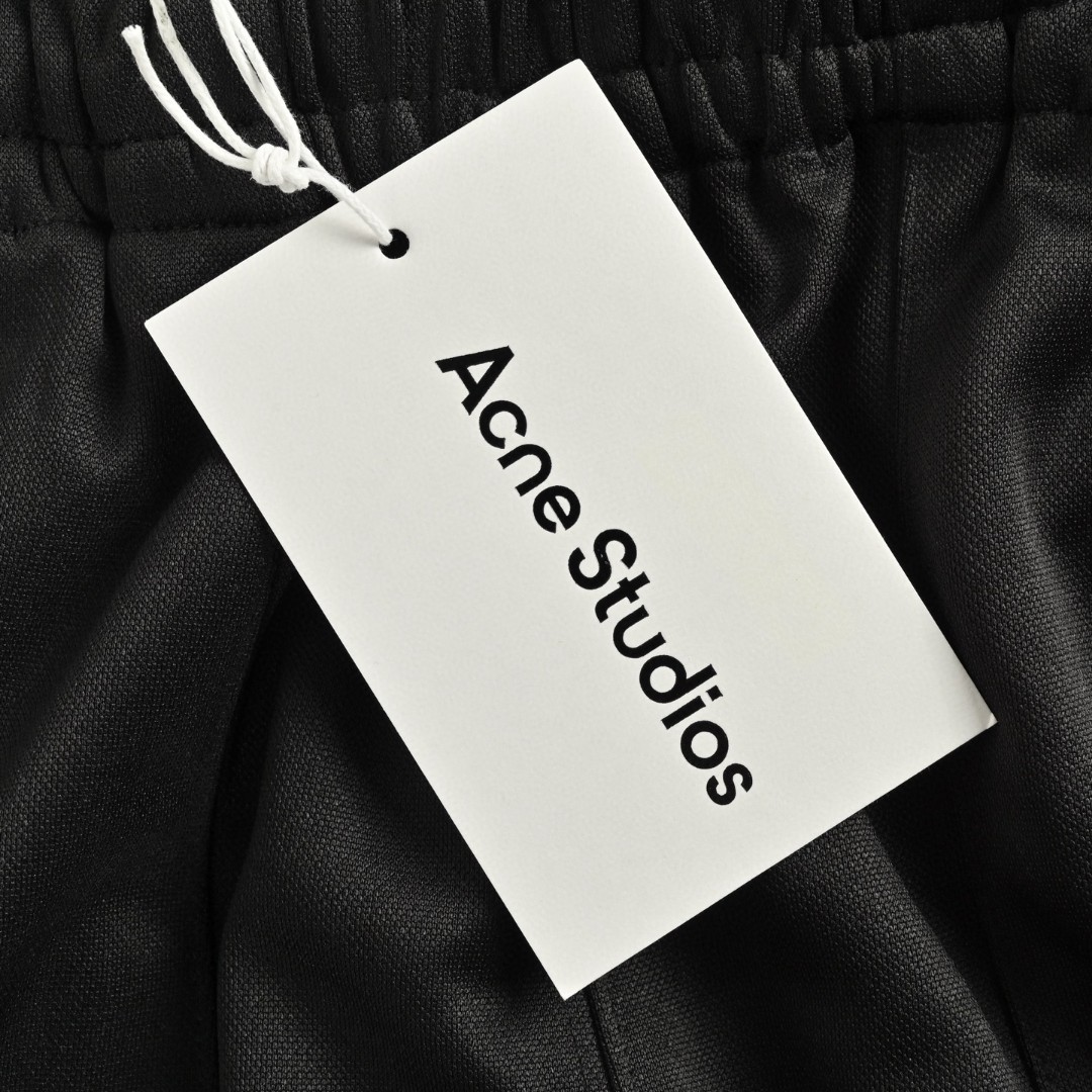 Acne Studios Kappa 联名 徽标长裤 休闲裤 运动裤 裤子 黑色 B0 CK0123-900