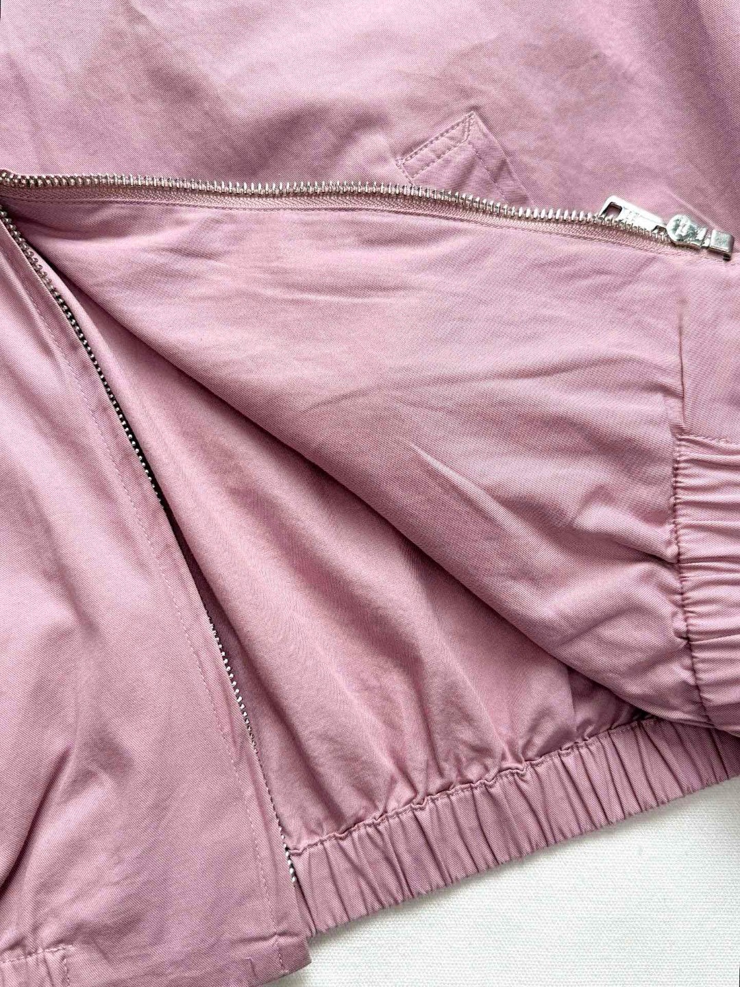 PRADA 普拉达 三哈灵顿拉链夹克 外套 长袖 蓝色 粉色 C0 292318-1716-F0M10-S-OOO