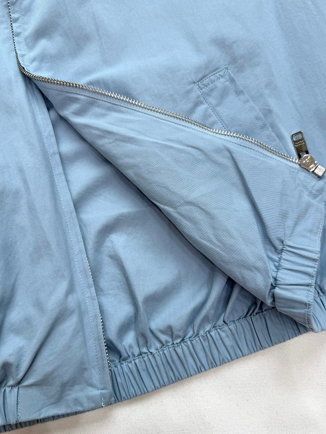 PRADA 普拉达 三哈灵顿拉链夹克 外套 长袖 蓝色 粉色 C0 292318-1716-F0M10-S-OOO