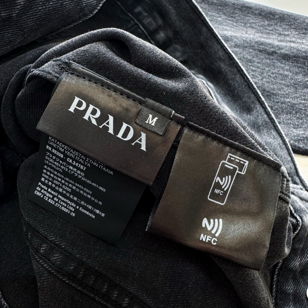 PRADA 普拉达 菱格三角标棉服外套 夹克 长袖 黑色 C0 GEB229-12K8-F0557-S-231