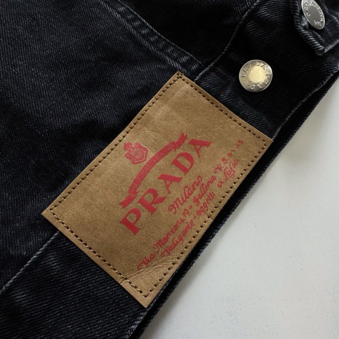 PRADA 普拉达 菱格三角标棉服外套 夹克 长袖 黑色 C0 GEB229-12K8-F0557-S-231