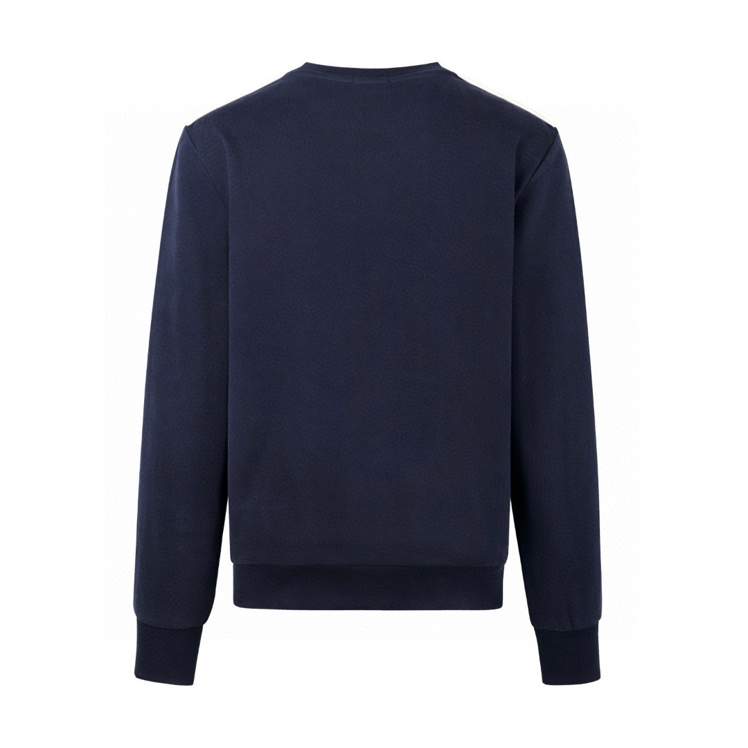 Moncler 蒙口 标识刺绣棉质卫衣 秋冬 外套 长袖 海军蓝 B0 K20918G0007989B00778