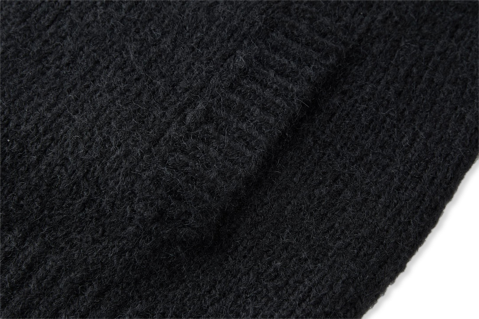 LOUIS VUITTON 路易威登 嵌花标识针织羊毛开衫 针织衫 毛衣 外套 黑色 B0 1AJBXP