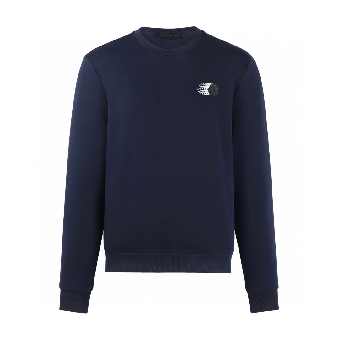 Moncler 蒙口 褪色标识卫衣 秋冬 外套 海军蓝 B0 K10918G00039809KR742