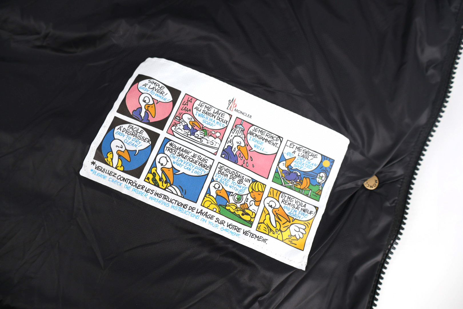 Moncler 蒙口 羊羔毛毛领羽绒服 保暖 外套 女款 黑色 E0 K20931A00150539ZD999