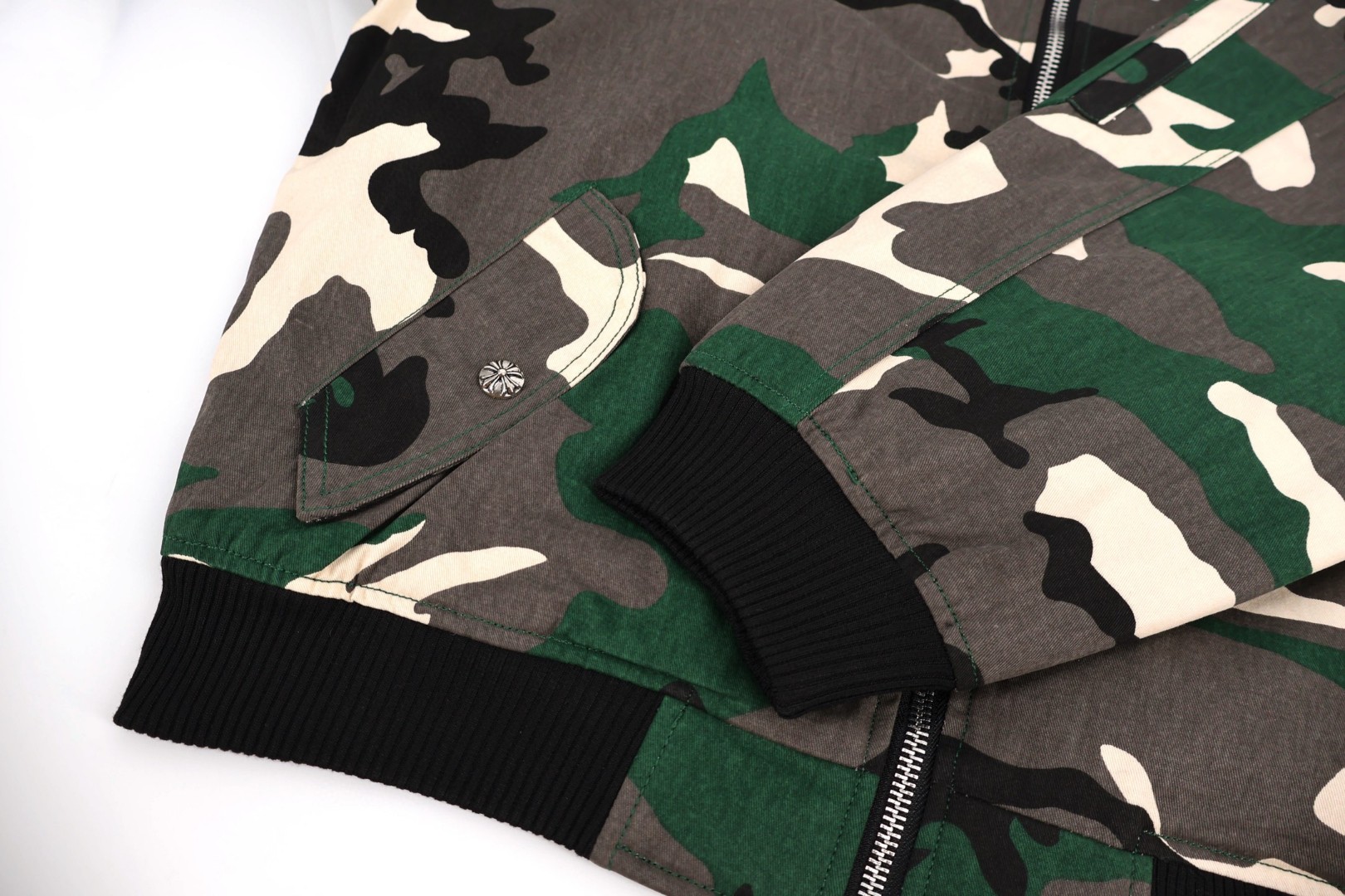 Chrome Hearts 克罗心 迷彩飞行棉服 夹克 外套 长袖 D2 CH-202221537