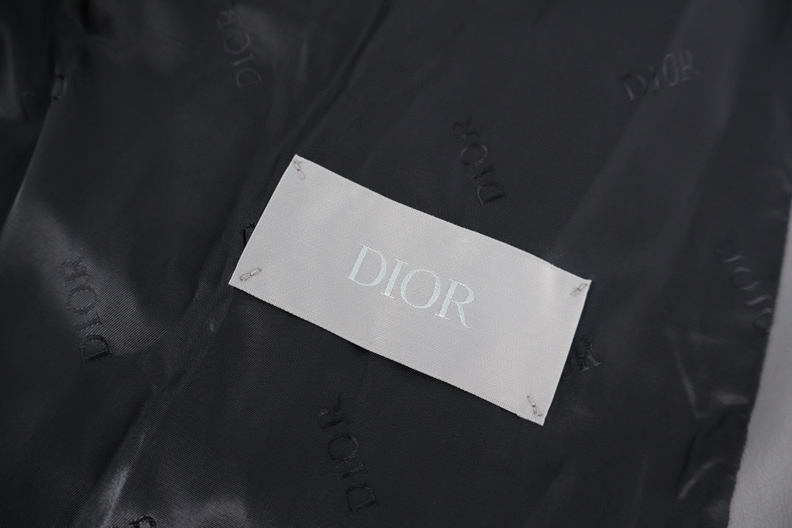 DIOR 迪奥 织带麂皮夹克 外套 长袖 灰色 C0 493L421B0764-C840