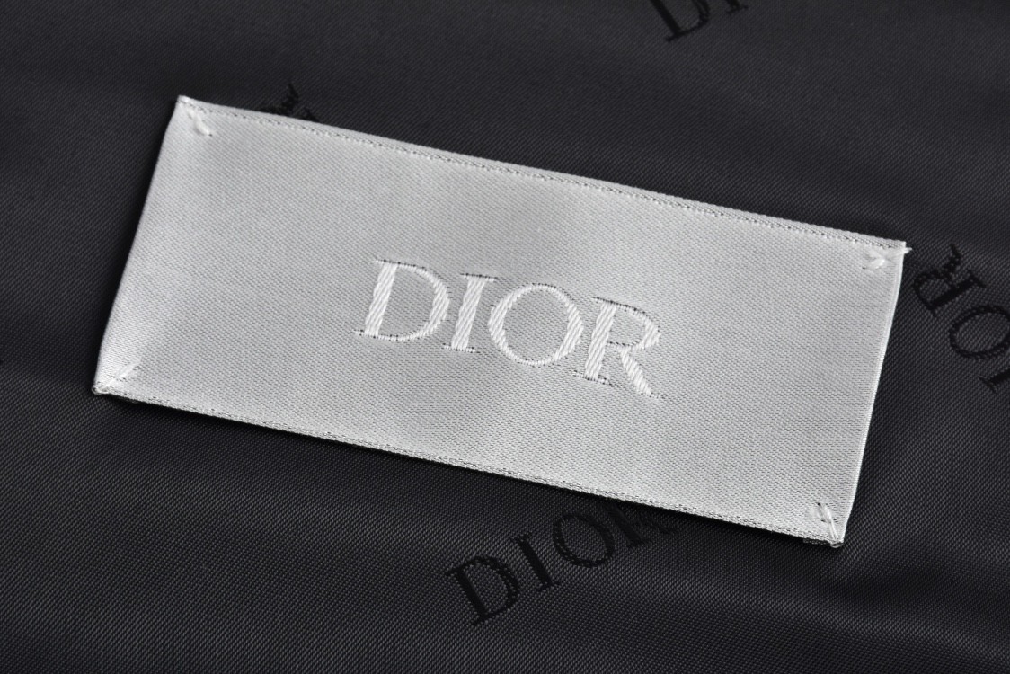 DIOR 迪奥 织带麂皮夹克 外套 长袖 黑色 C0 493L421A0764-C900