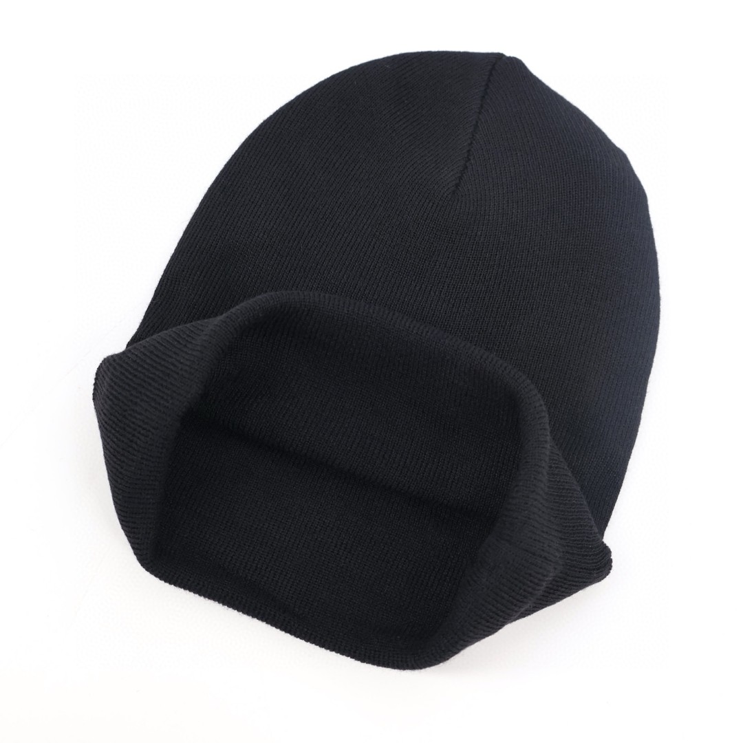 Balenciaga 巴黎世家 徽标羊毛冷帽 绒线帽 帽子 黑色 A5 822858484B01000