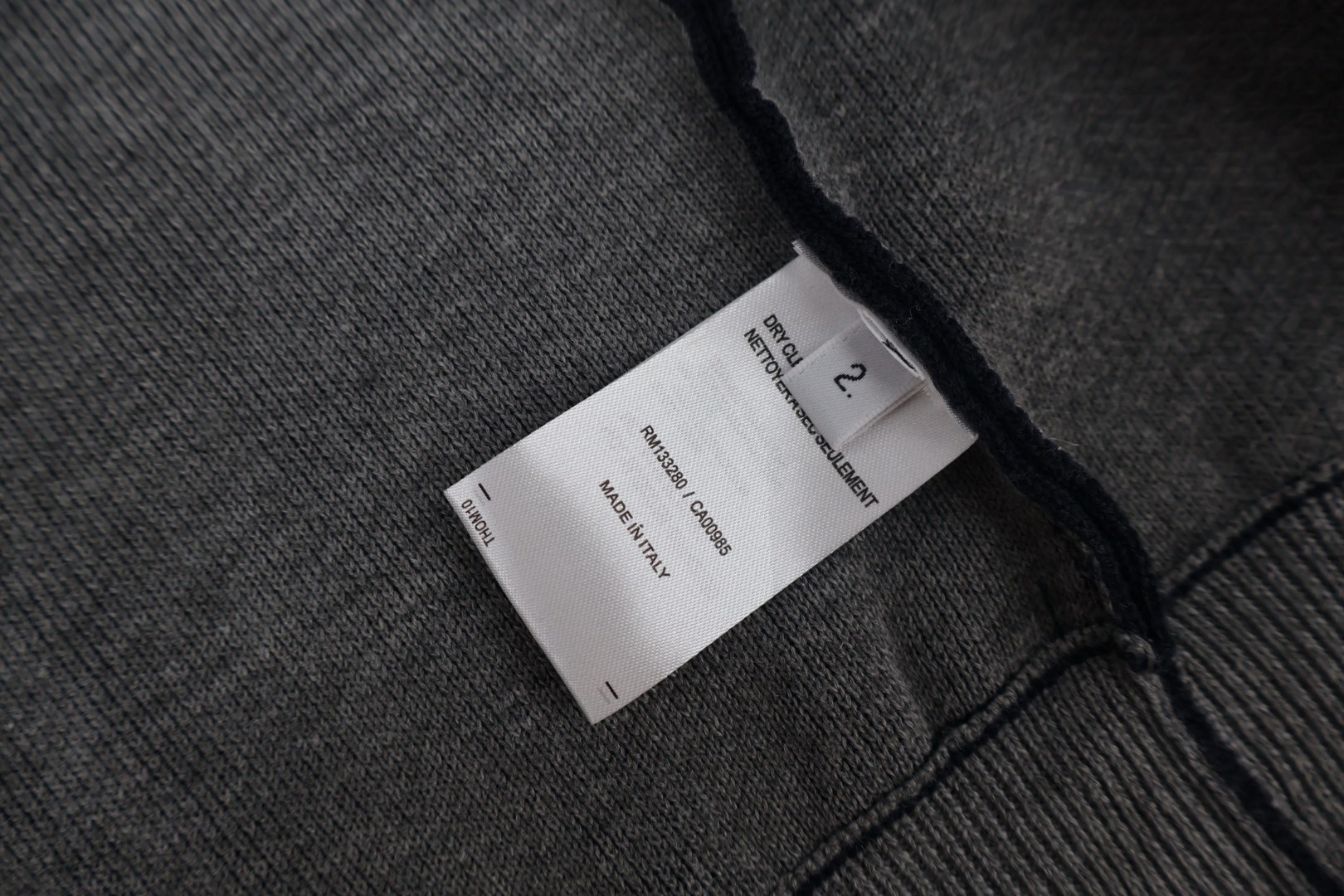 THOM BROWNE 贝壳章仔针织拉链外套 夹克 长袖 藏青色 B5 MKJ117E-Y3004-415