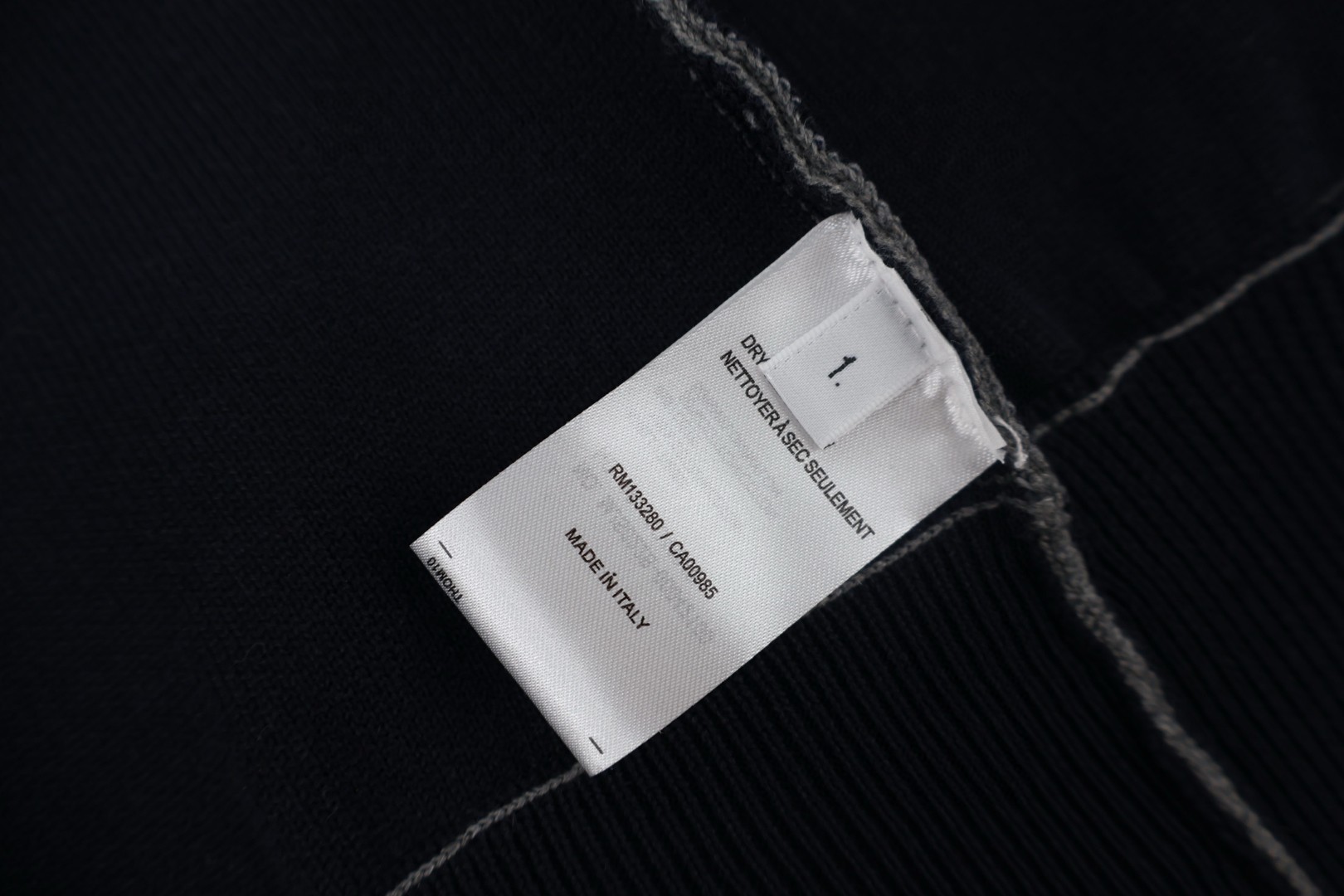 THOM BROWNE 贝壳章仔针织拉链外套 夹克 长袖 灰色 B5