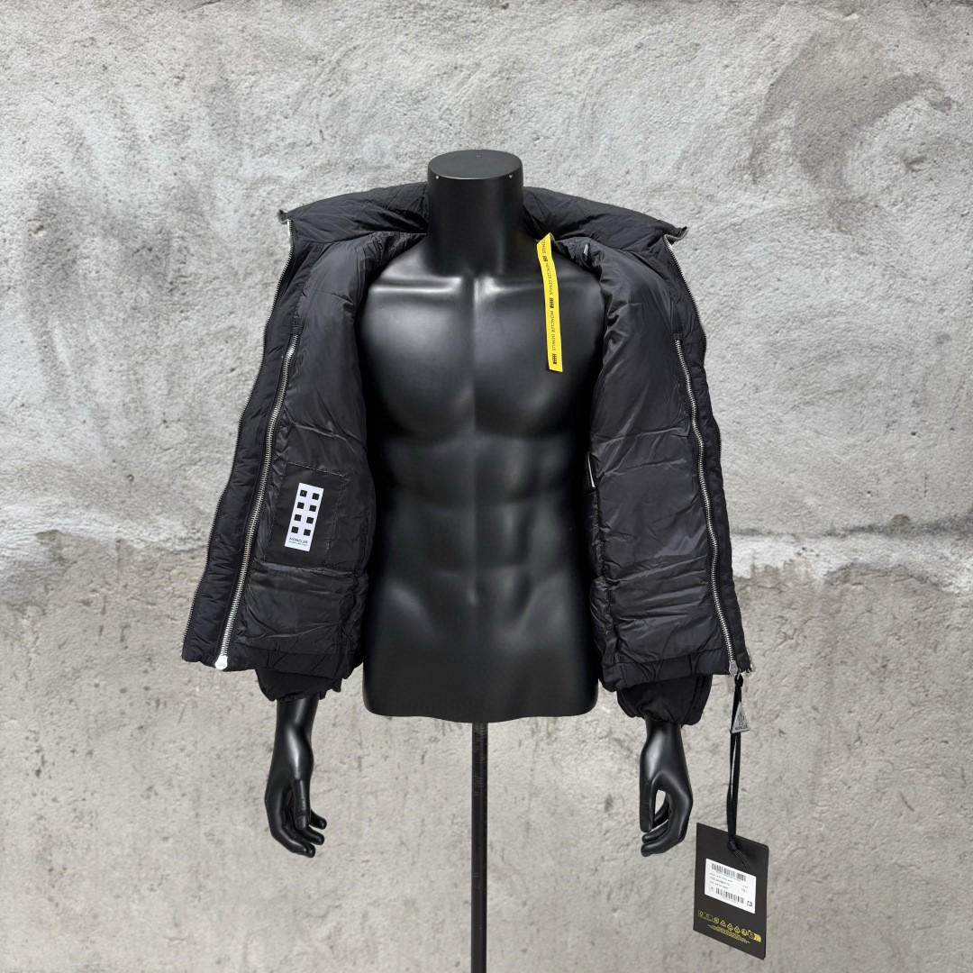Moncler 蒙口 GENIUS 联名款双拉链羽绒服 保暖 外套 夹克 黑色 D5 J209T1A00011M5093999