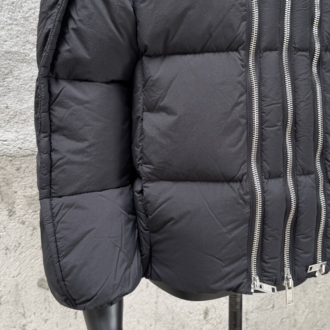 Moncler 蒙口 GENIUS 联名款双拉链羽绒服 保暖 外套 夹克 黑色 D5 J209T1A00011M5093999