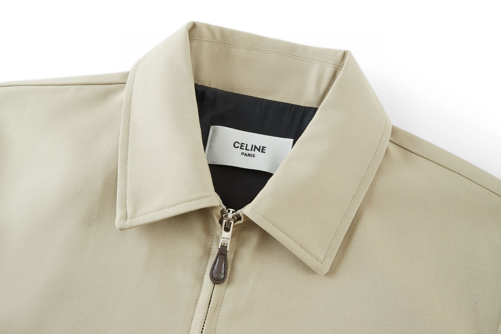 CELINE 赛琳 刺绣凯旋门干部夹克 外套 长袖 卡其色 C0 RV0RV777S-02CM