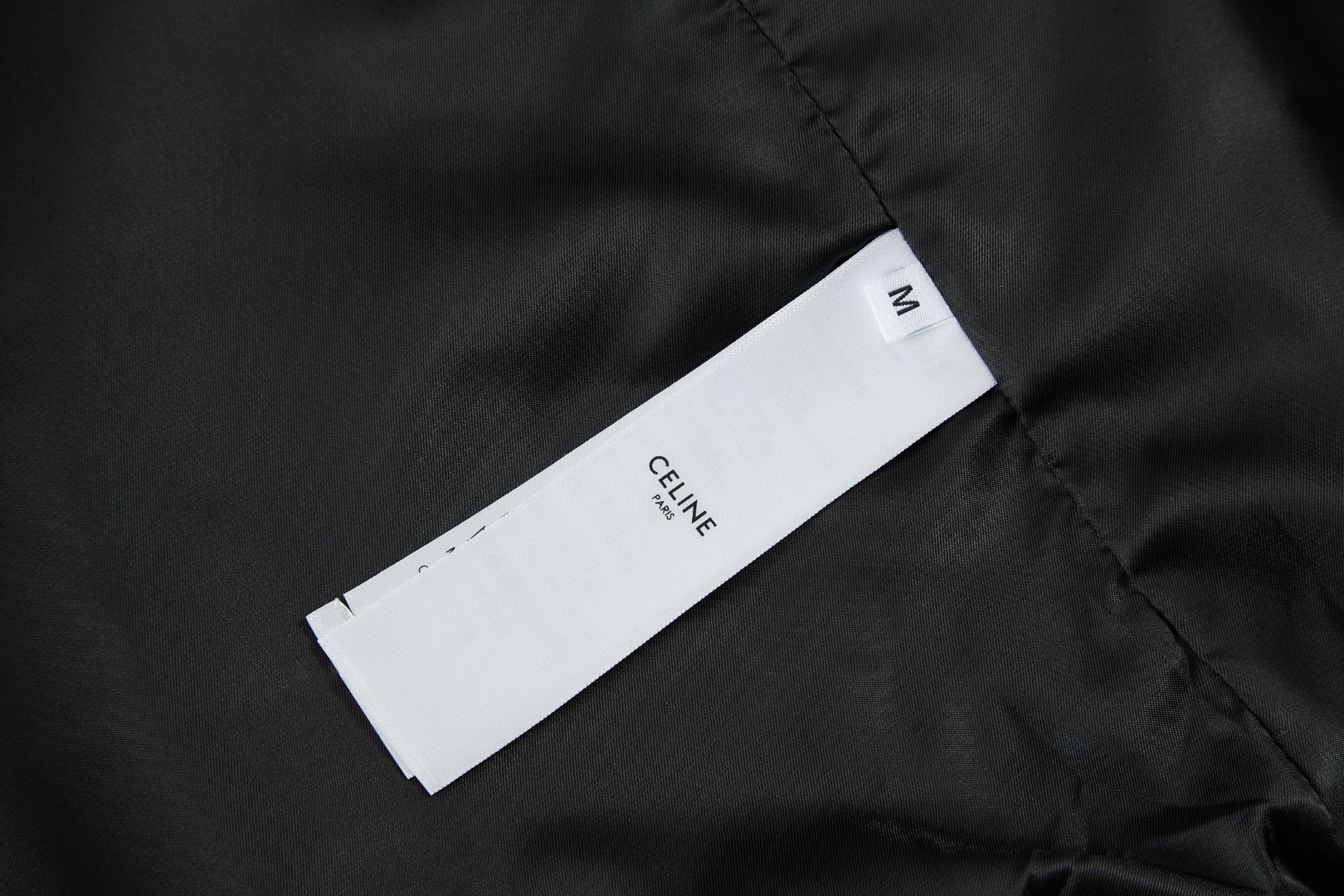 CELINE 赛琳 刺绣凯旋门干部夹克 外套 长袖 黑色 C0