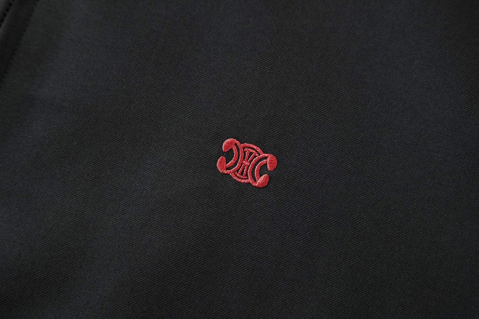 CELINE 赛琳 刺绣凯旋门干部夹克 外套 长袖 黑色 C0