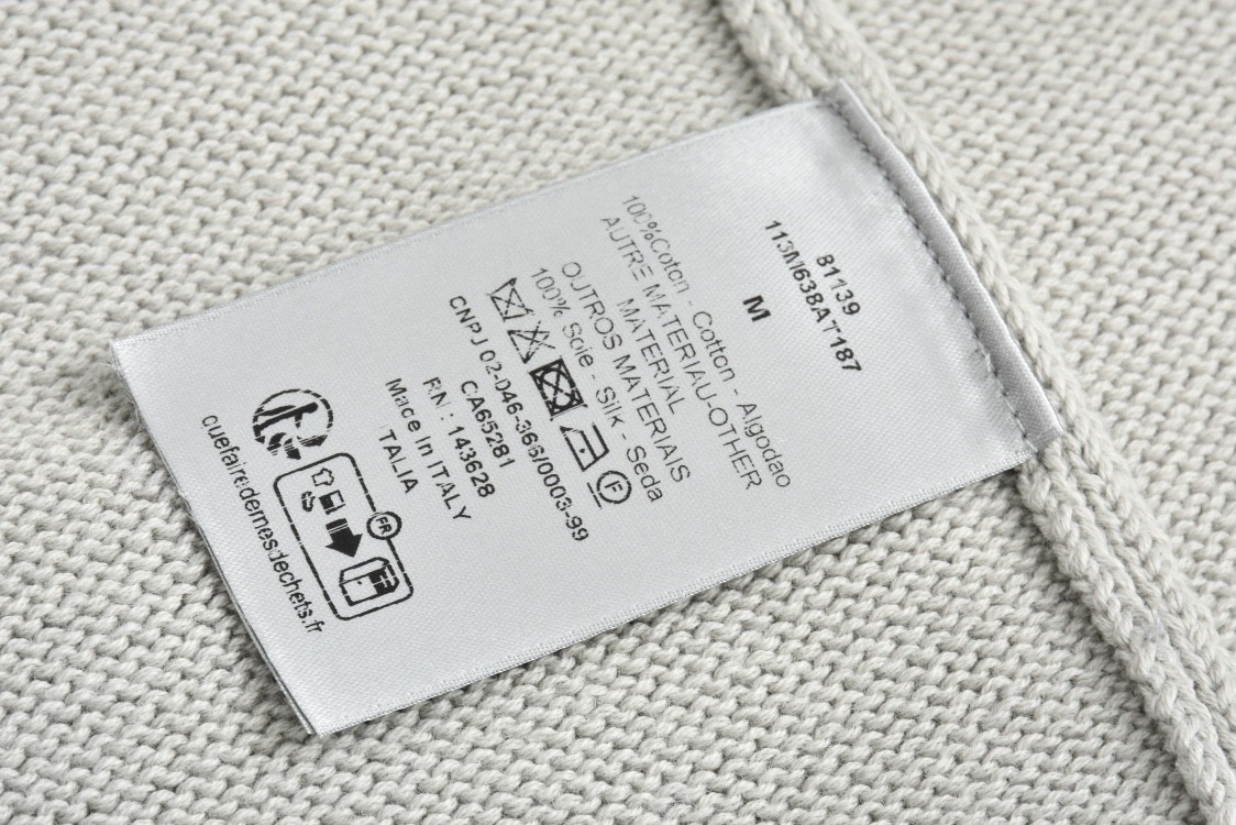 DIOR 迪奥 提花织带圆领毛衣 针织衫 长袖 灰色 黑色 B0 113M638AT187-880