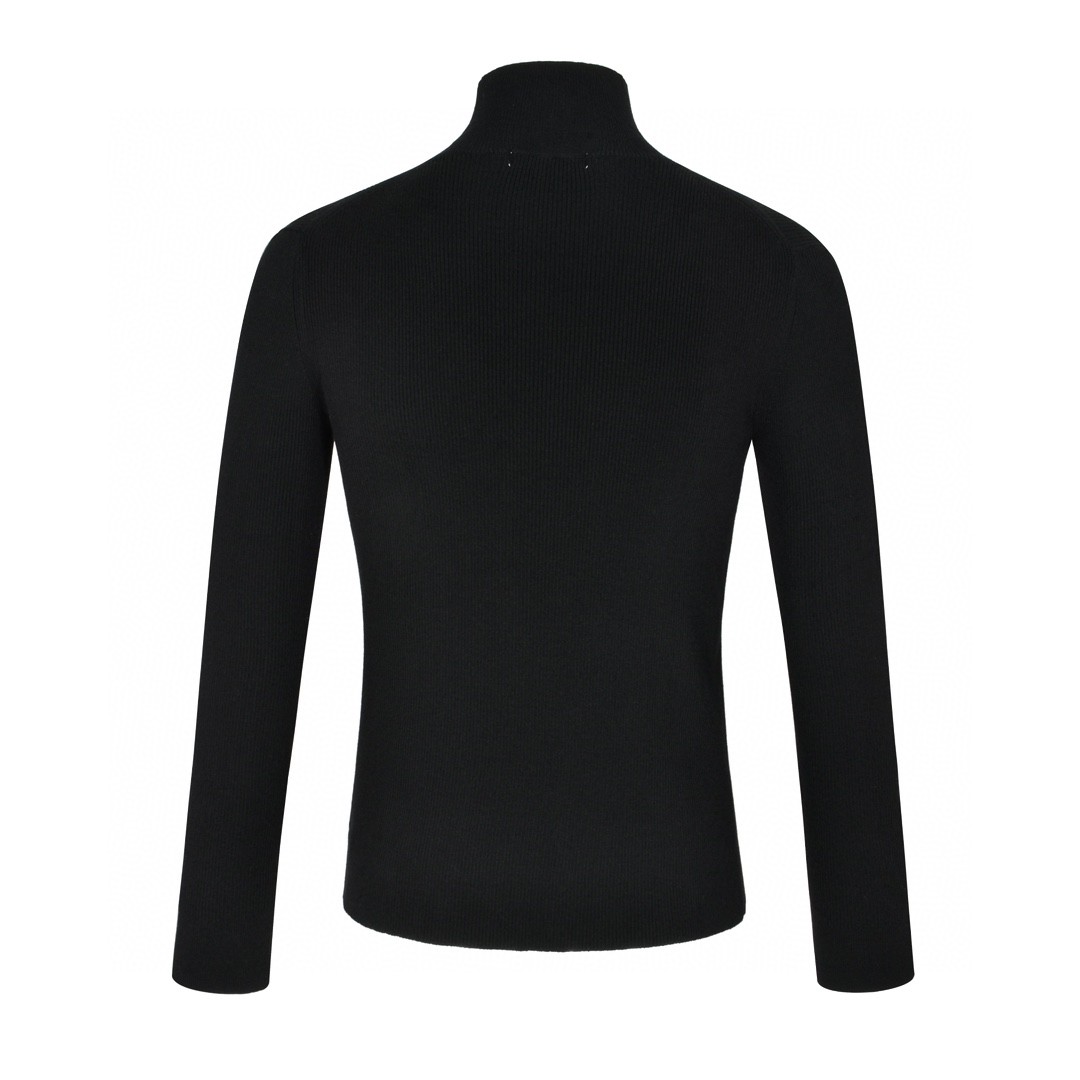 PRADA 普拉达 高领修身打底衫 针织衫 毛衣 长袖 白色 黑色 A5 UMR524-11I0-F0009