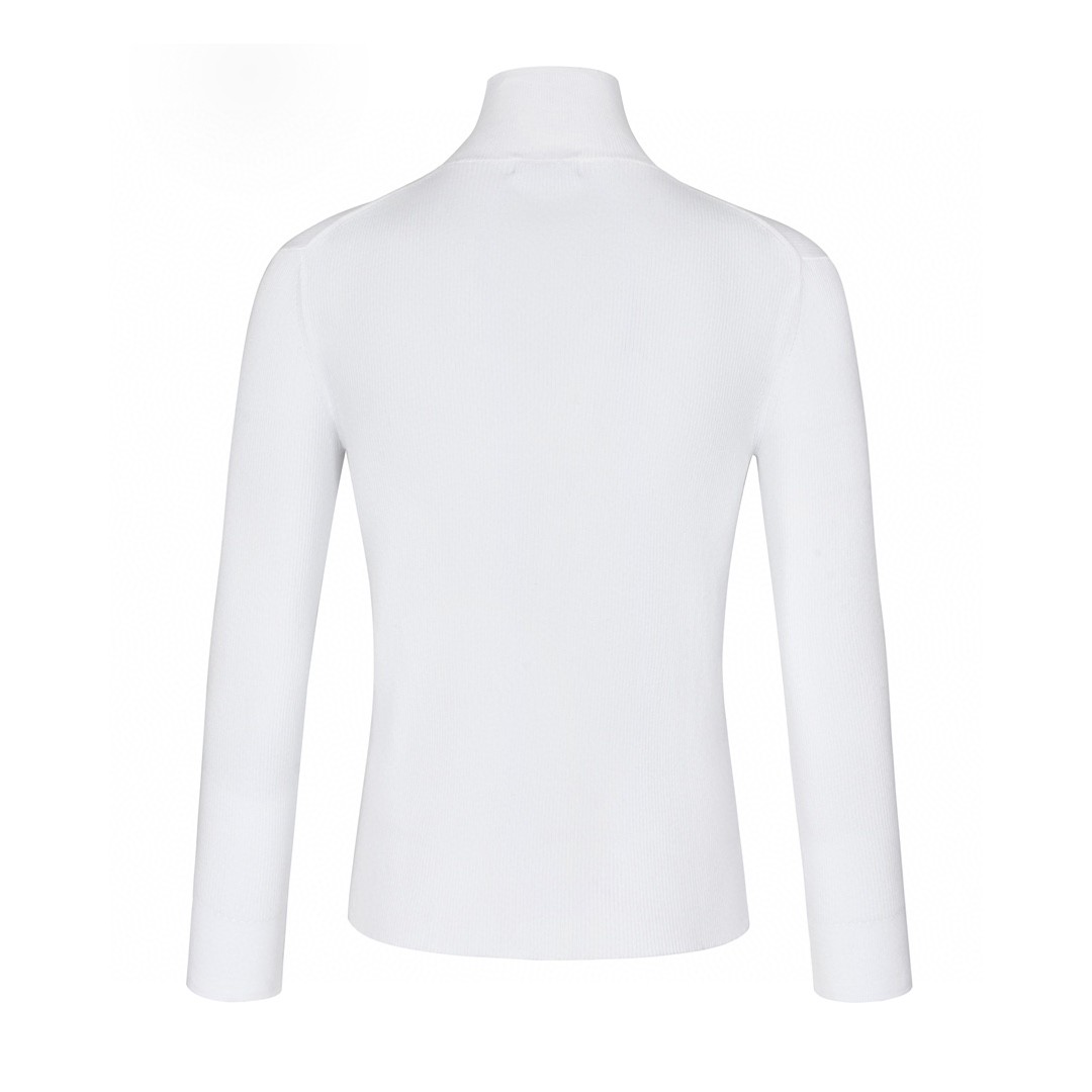 PRADA 普拉达 高领修身打底衫 针织衫 毛衣 长袖 白色 黑色 A5 UMR524-11I0-F0009