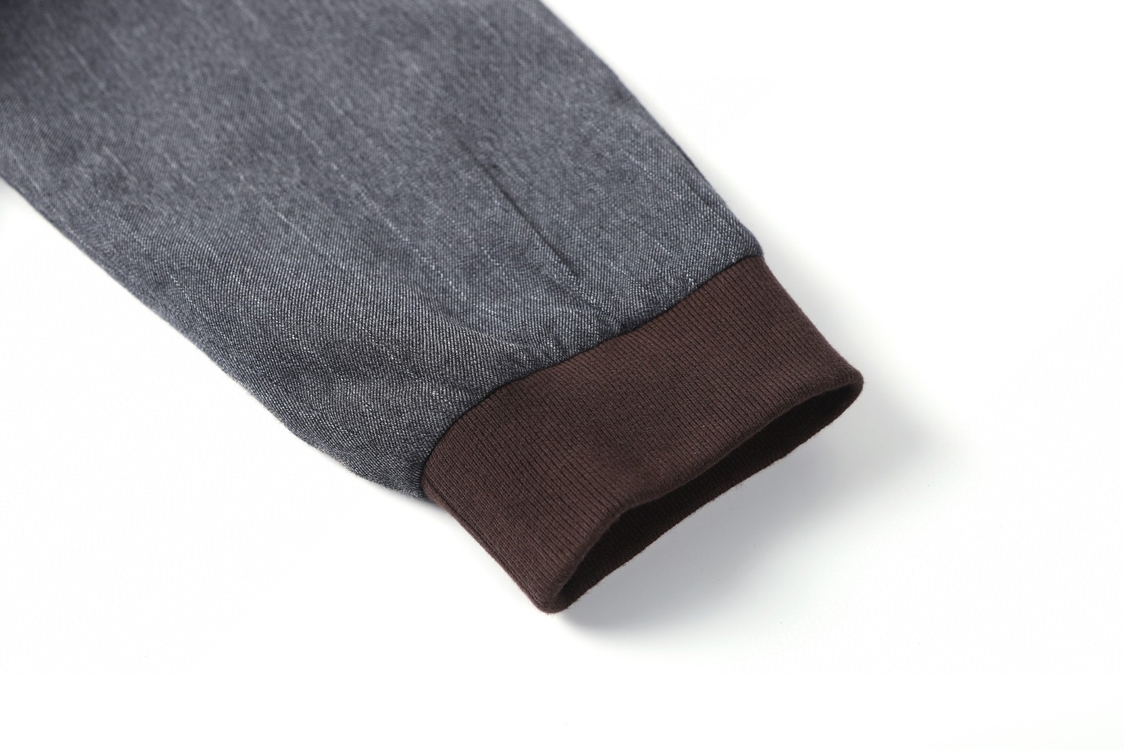 MIU MIU 缪缪 立领细条纹拉链夹克 外套 长袖 灰色 B5 