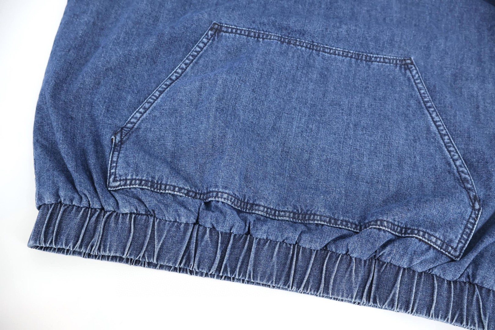 Chrome Hearts 克罗心 半拉链牛仔外套 连帽卫衣 夹克 长袖 蓝色 C5 71241143