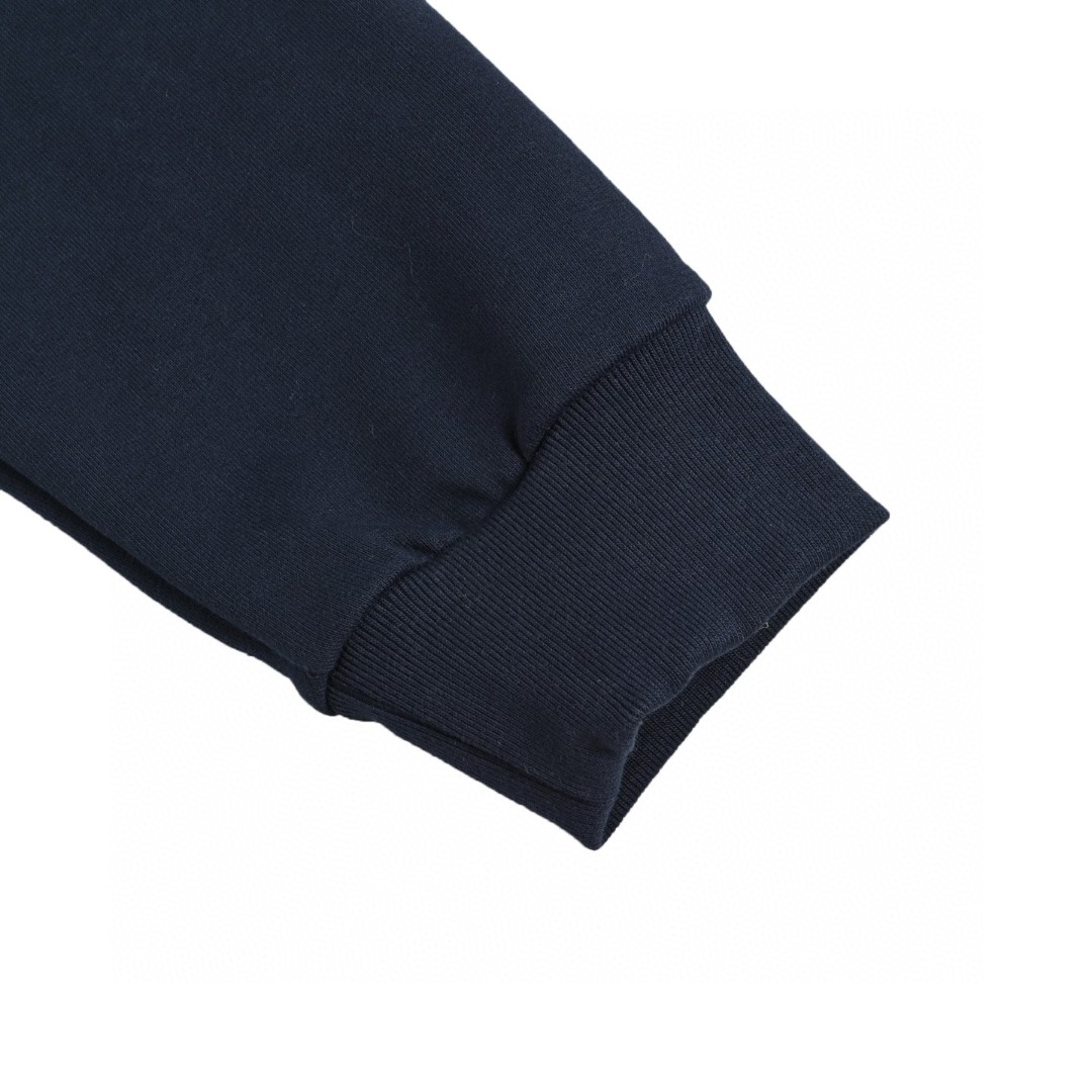 CELINE 赛琳 刺绣字母徽标连帽卫衣 外套 长袖 蓝色 B0 RY0BD510Z-07YC