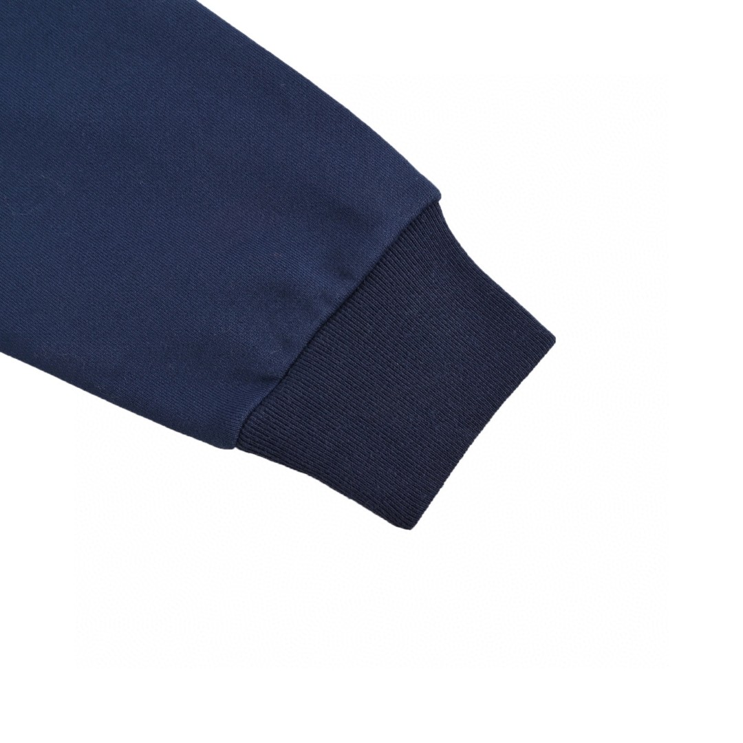 CELINE 赛琳 拼接撞色字母logo印花连帽卫衣 外套 长袖 蓝色 B0 RY08X510Z-FZQ7