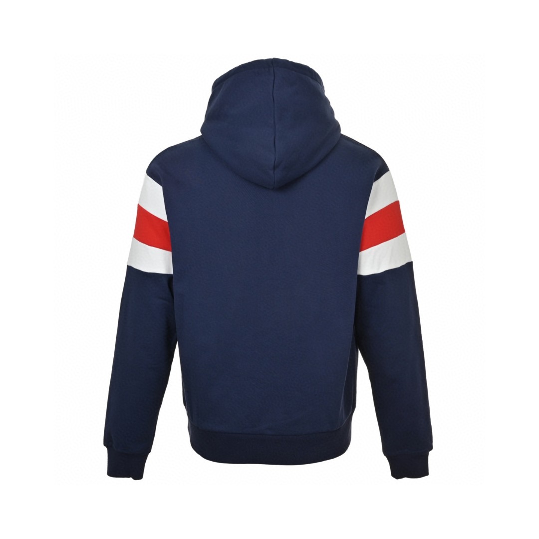 CELINE 赛琳 拼接撞色字母logo印花连帽卫衣 外套 长袖 蓝色 B0 RY08X510Z-FZQ7