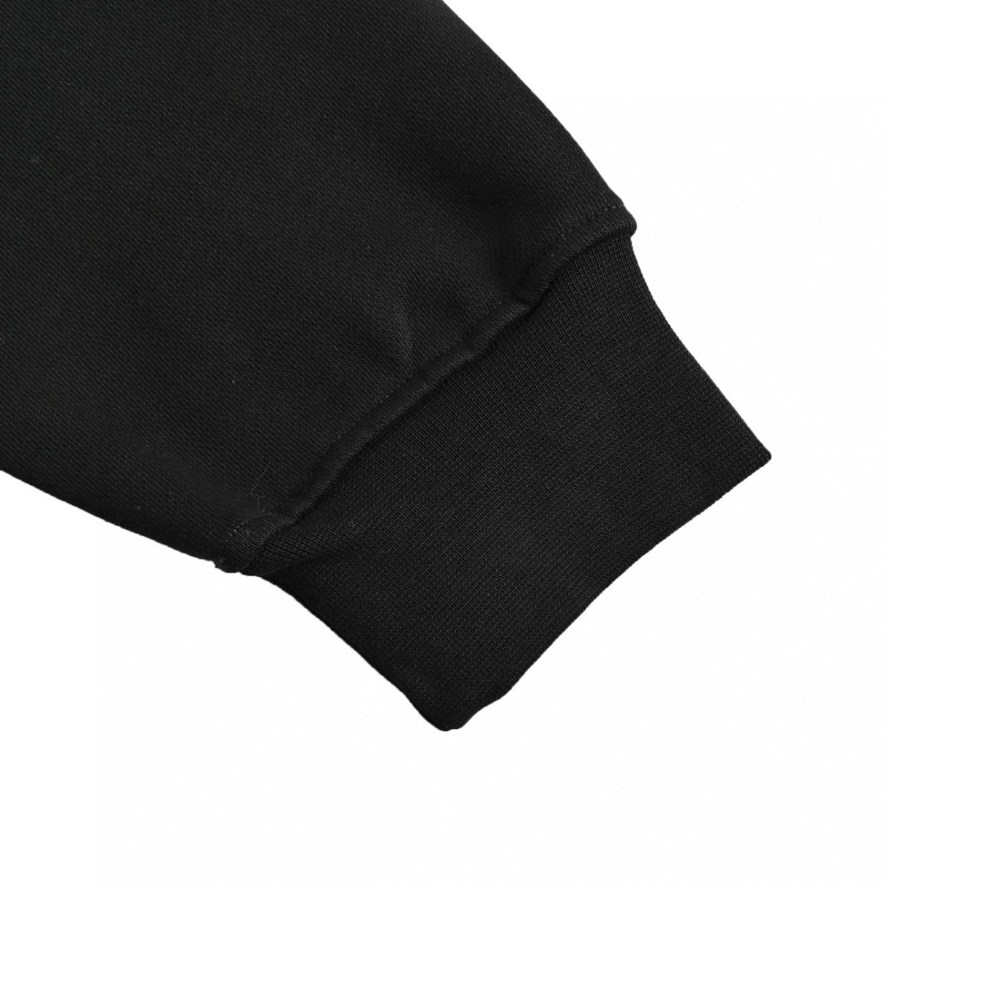 CELINE 赛琳 涂鸦绘画印花圆领卫衣 长袖 白色 黑色 A5