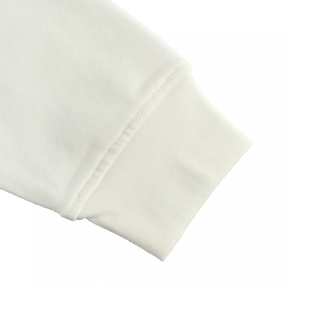 CELINE 赛琳 涂鸦绘画印花圆领卫衣 长袖 白色 黑色 A5