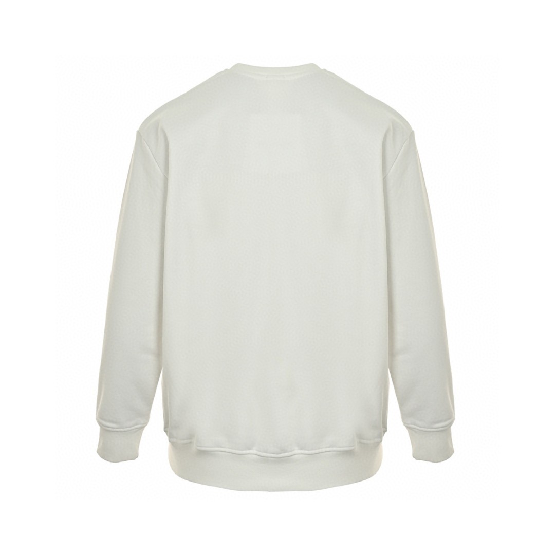 CELINE 赛琳 涂鸦绘画印花圆领卫衣 长袖 白色 黑色 A5