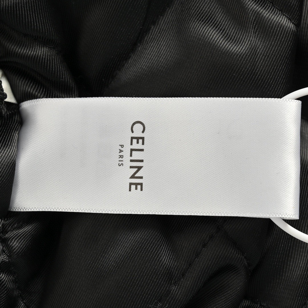 CELINE 赛琳 字母棒球服 棉服 夹克 外套 长袖 黑色 C0 2W22C227R-38NO