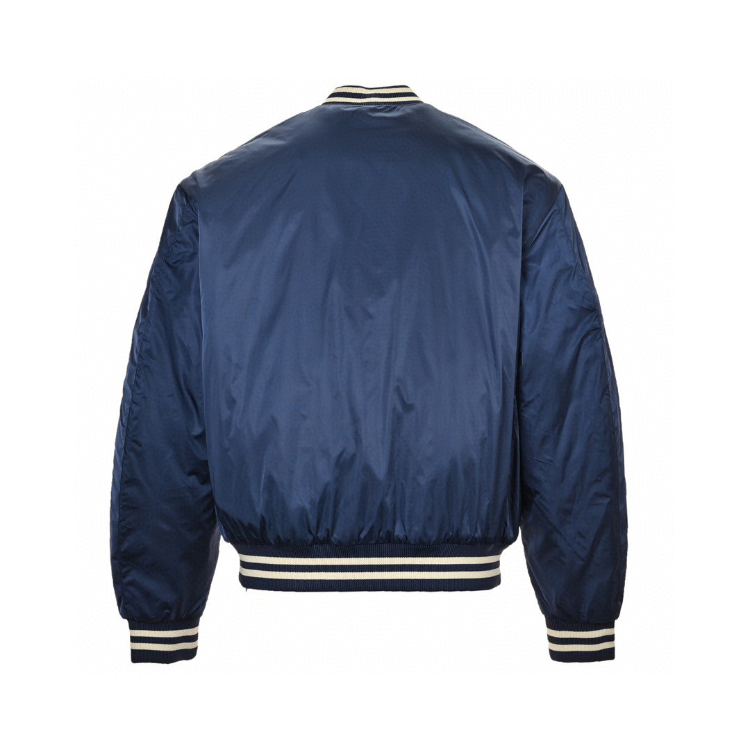 CELINE 赛琳 字母棒球服 棉服 夹克 外套 长袖 蓝色 C0 2W22C227R-07MR