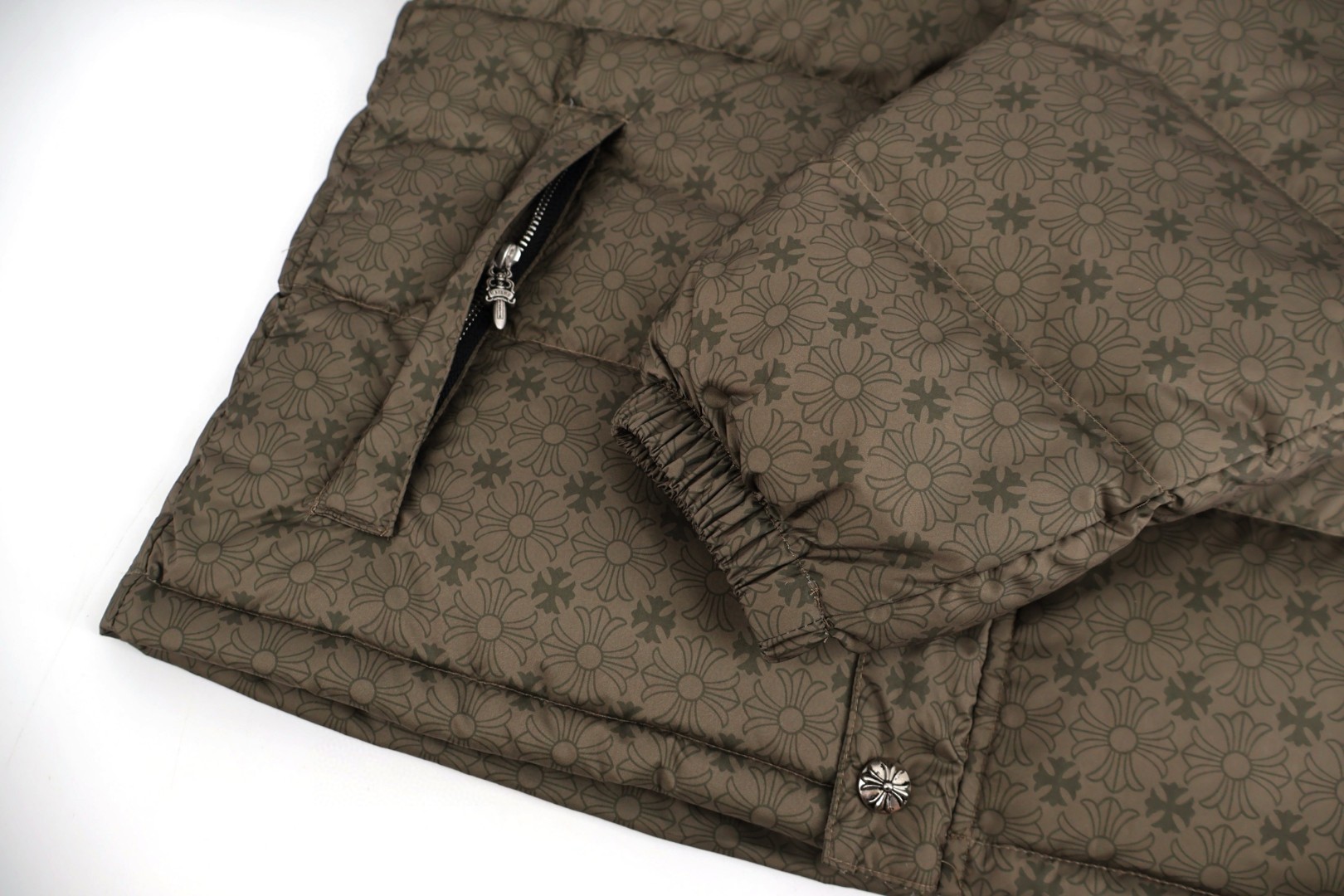 Chrome Hearts 克罗心 暗纹提花羽绒服 夹克 外套 保暖 长袖 E0