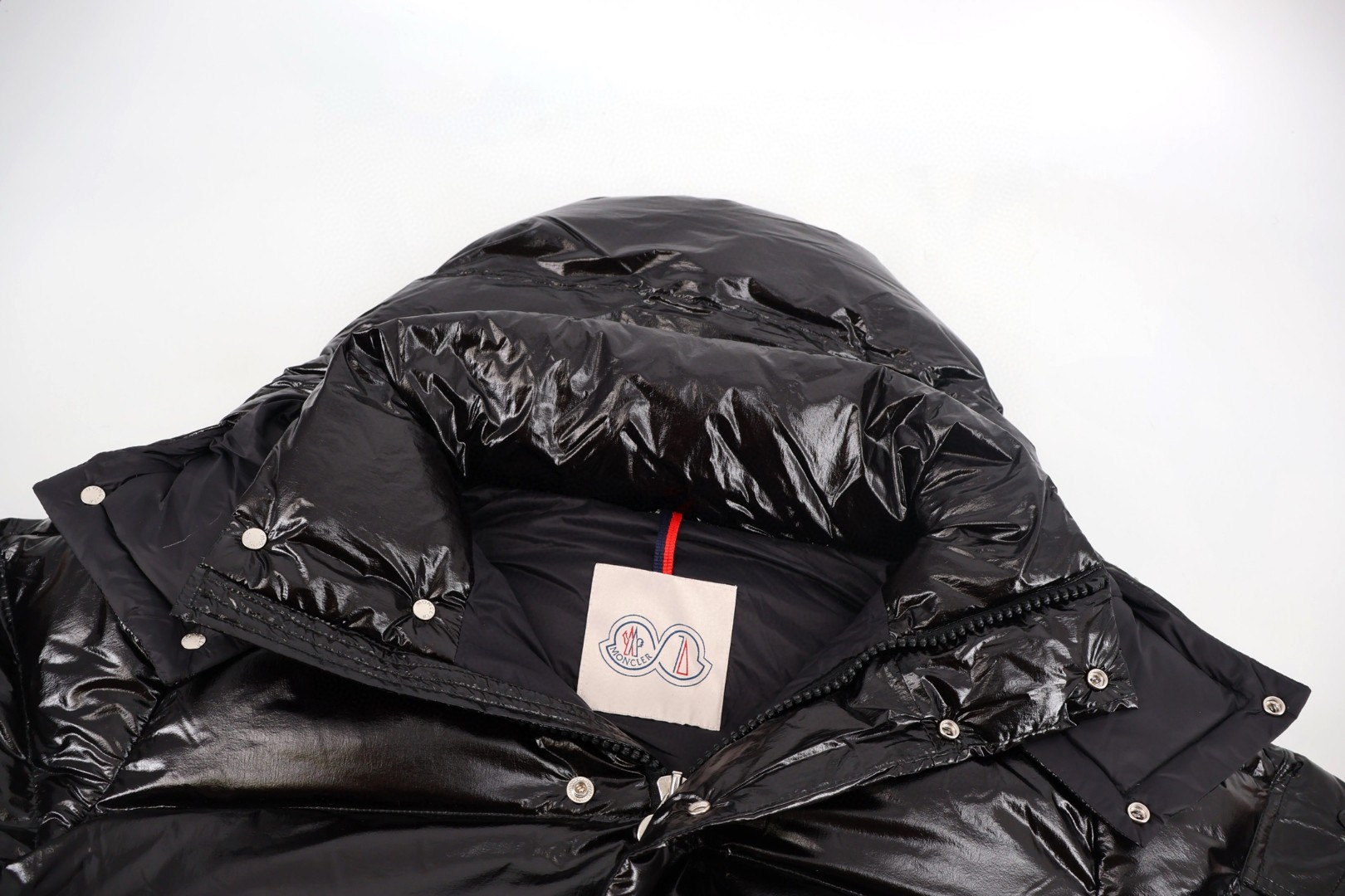 Moncler 蒙口 70周年漆面羽绒服 保暖 外套 夹克 黑色 D0 H20911A002565969T999