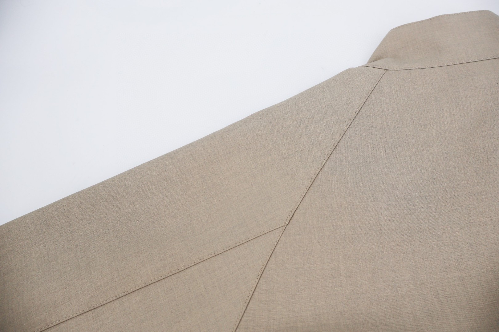 LOEWE 罗意威 纯色羊毛混纺亚麻拉链夹克 外套 长袖 C0 H526Y02WC1-8586