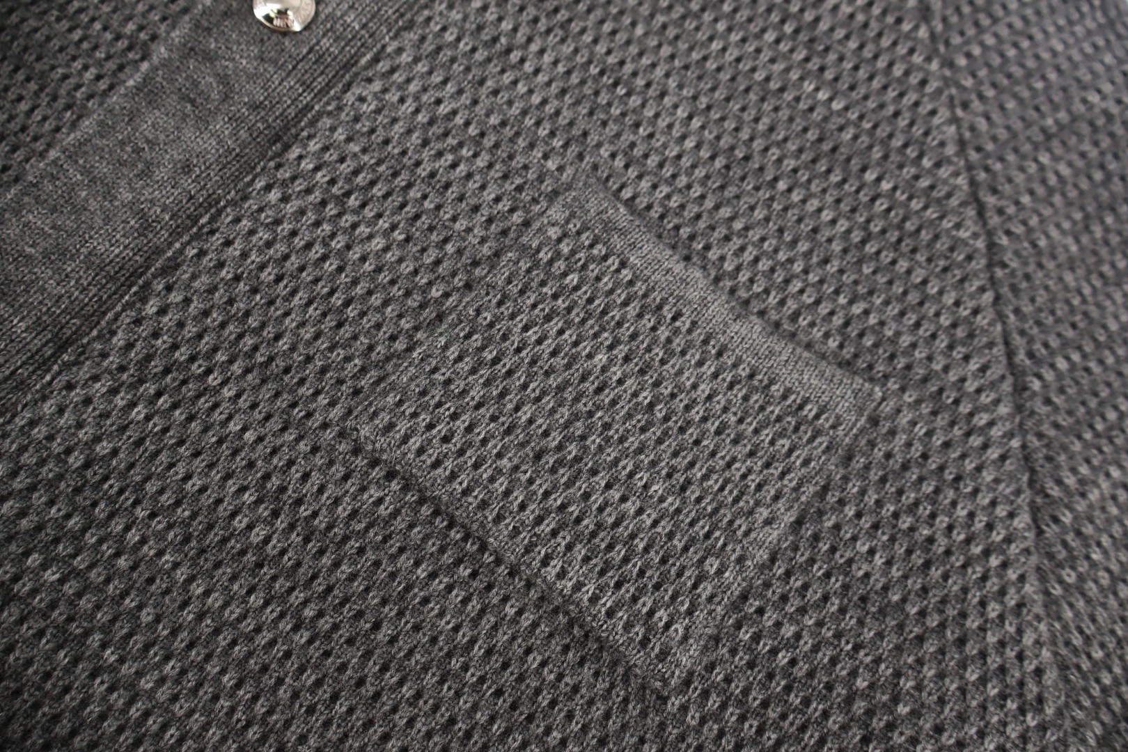 THOM BROWNE 双头拉链连帽外套 毛衣 夹克 长袖 灰色 蓝色 白色 B0