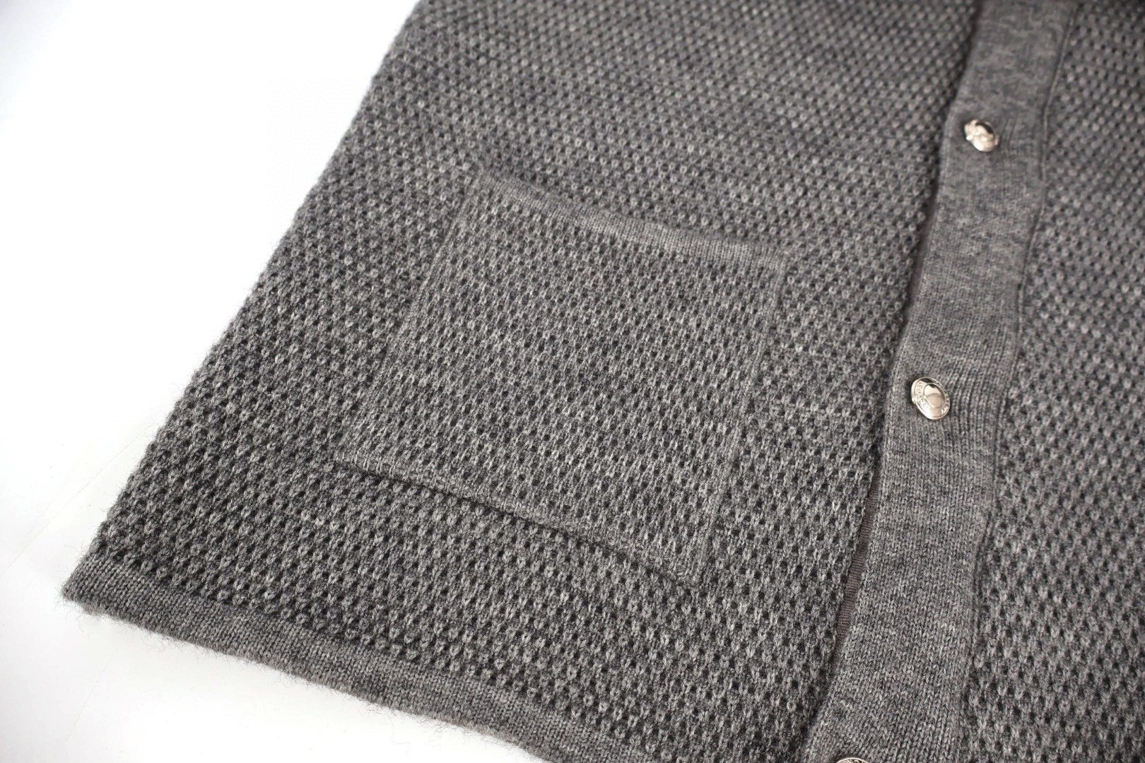 THOM BROWNE 双头拉链连帽外套 毛衣 夹克 长袖 灰色 蓝色 白色 B0