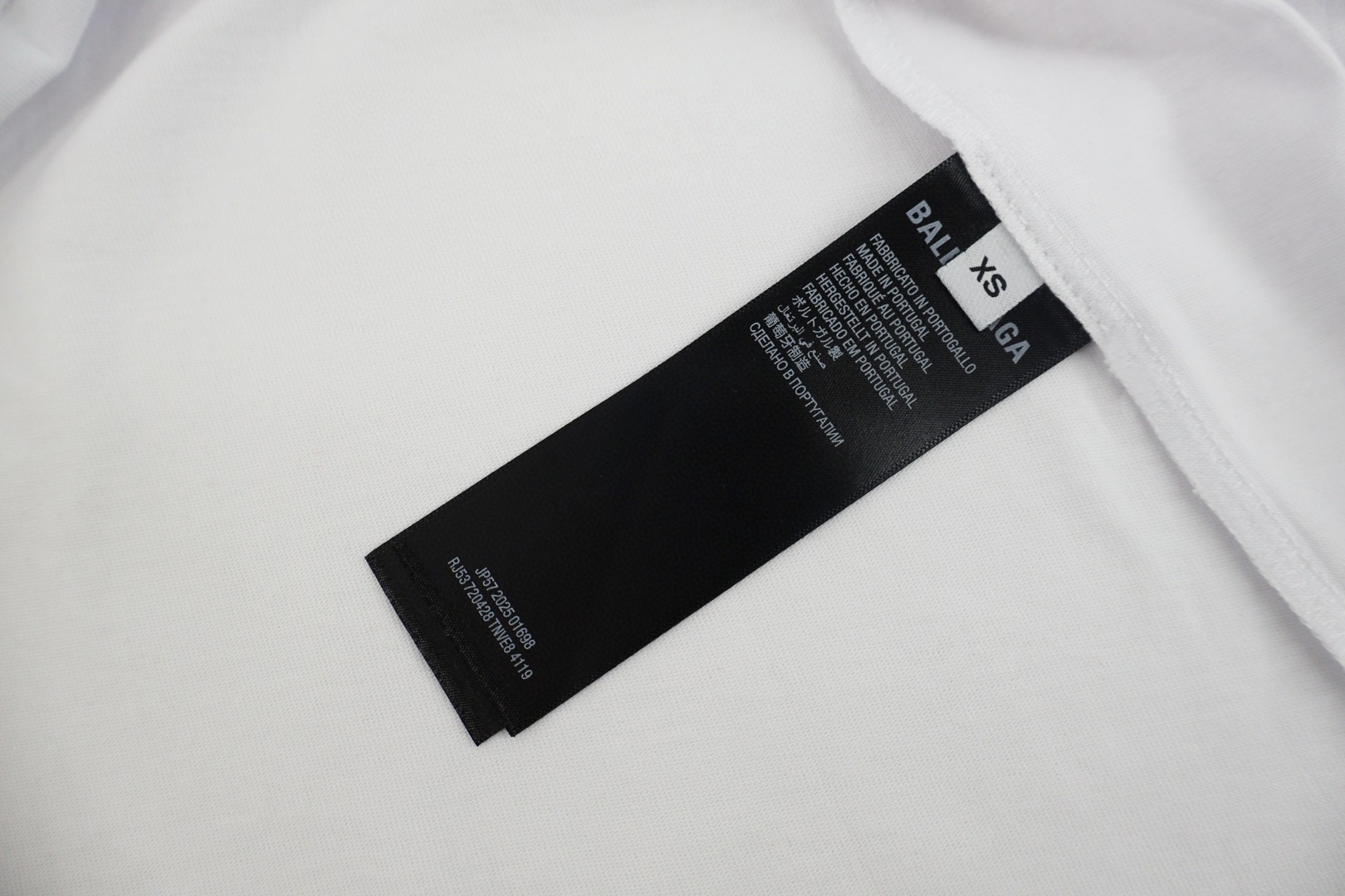 Balenciaga 巴黎世家 3B前后刺绣T恤 卫衣 长袖 蓝黑色 白色 A5 720250TPVD79065