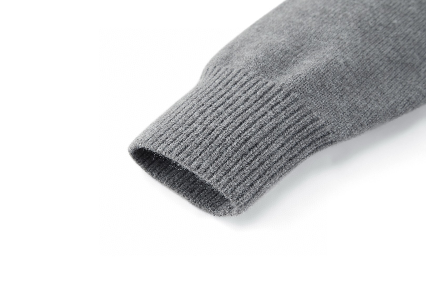 PRADA 普拉达 刺绣标识羊毛针织毛衣 针织衫 长袖 白色 黑色 灰色 B0 